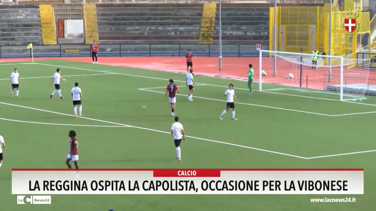 La reggina ospita la capolista, occasione per la Vibonese