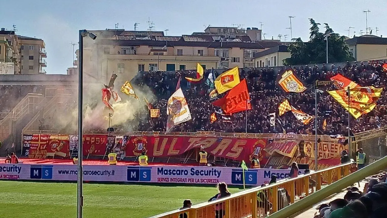 La tifoseria giallorossa