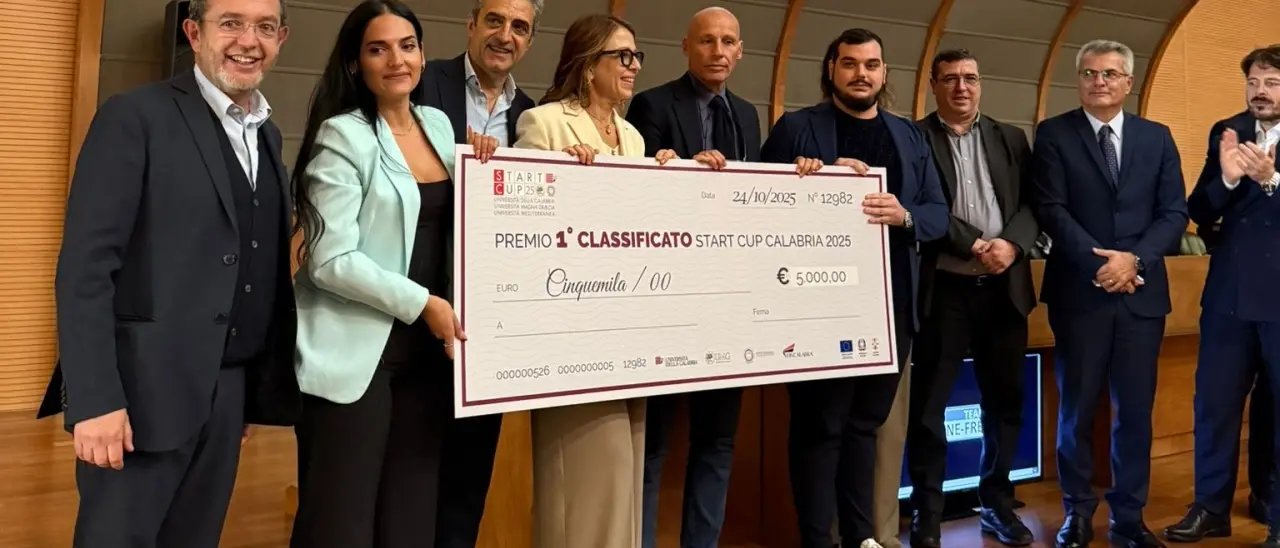 StartCup Calabria 2025, al team della Mediterranea “Wine fresh” il primo premio assoluto della XVII edizione\n