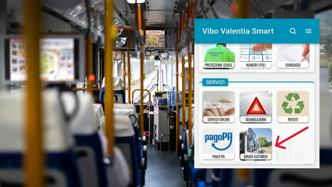 Vibo Smart, l’App del Comune\u00A0si arricchisce: arriva la\u00A0sezione dedicata agli orari degli autobus\n