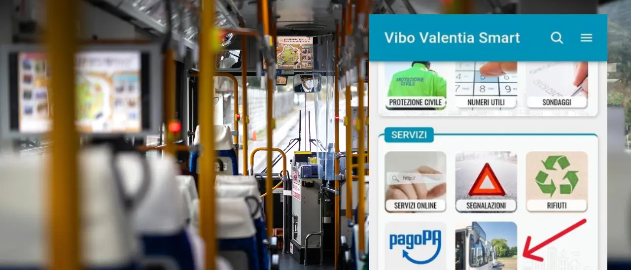 Vibo Smart, l’App del Comune\u00A0si arricchisce: arriva la\u00A0sezione dedicata agli orari degli autobus\n