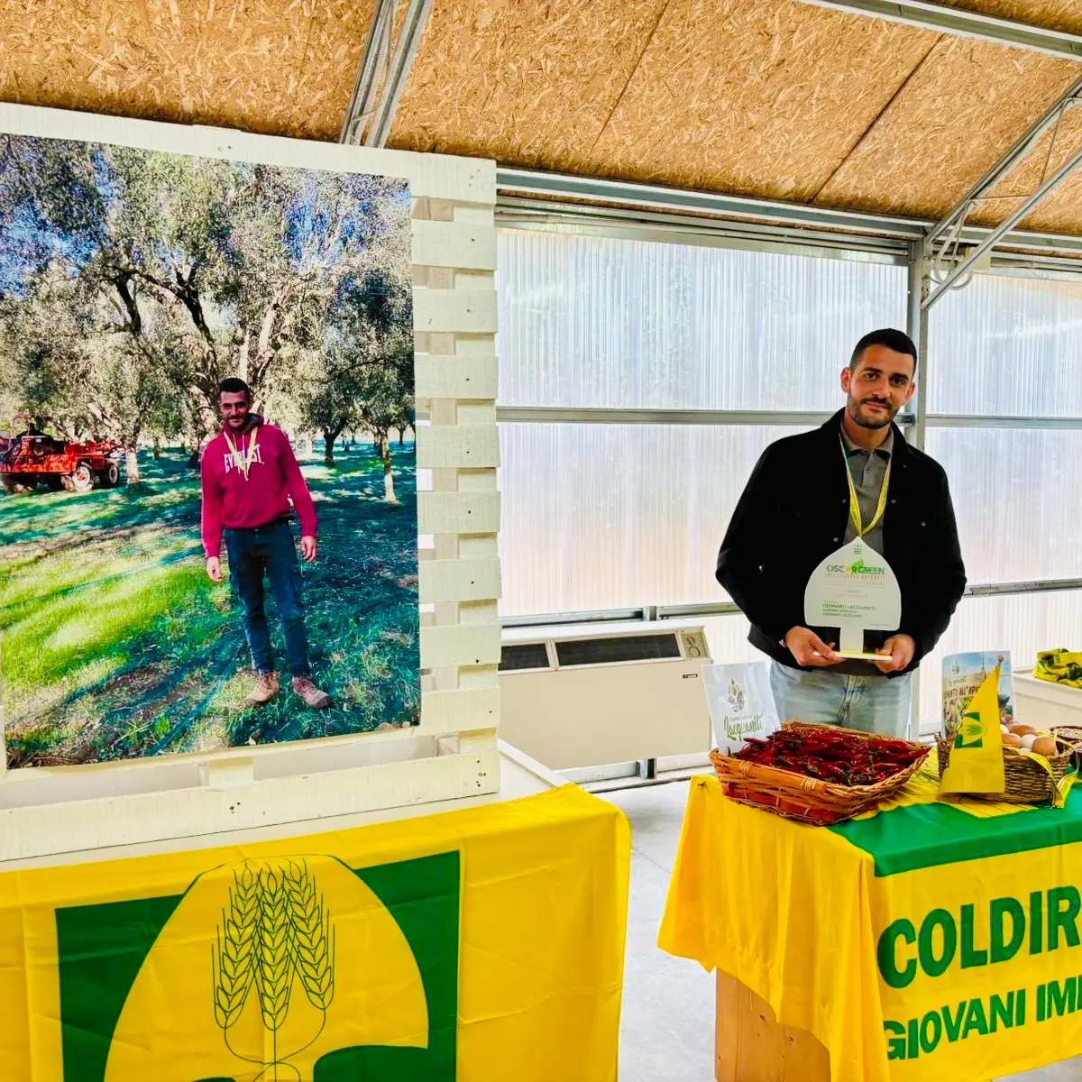 Giovane del Vibonese\u00A0premiato agli Oscar Green Calabria: riconoscimento a\u00A0Gennaro Lacquaniti\u00A0nella categoria “Agri-Influencer”\n