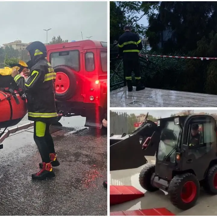 Maltempo a Crotone: allagamenti, alberi caduti e auto bloccate sulle strade ioniche\n