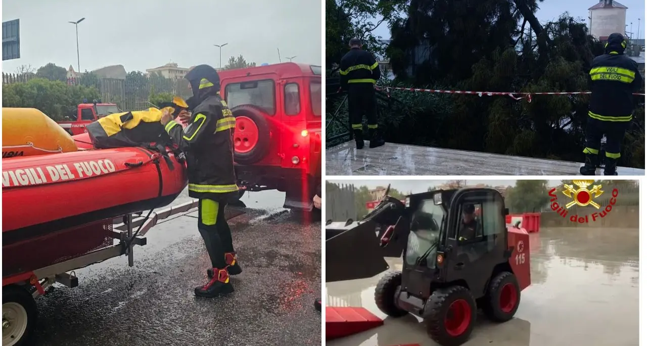 Maltempo a Crotone: allagamenti, alberi caduti e auto bloccate sulle strade ioniche\n