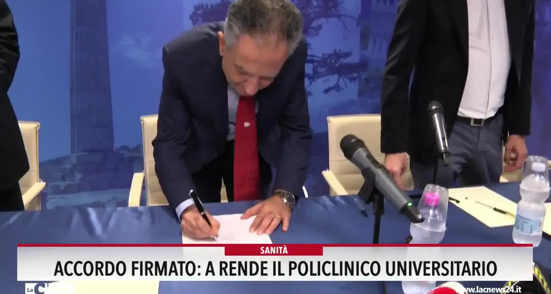 Accordo firmato, a Rende il policlinico universitario