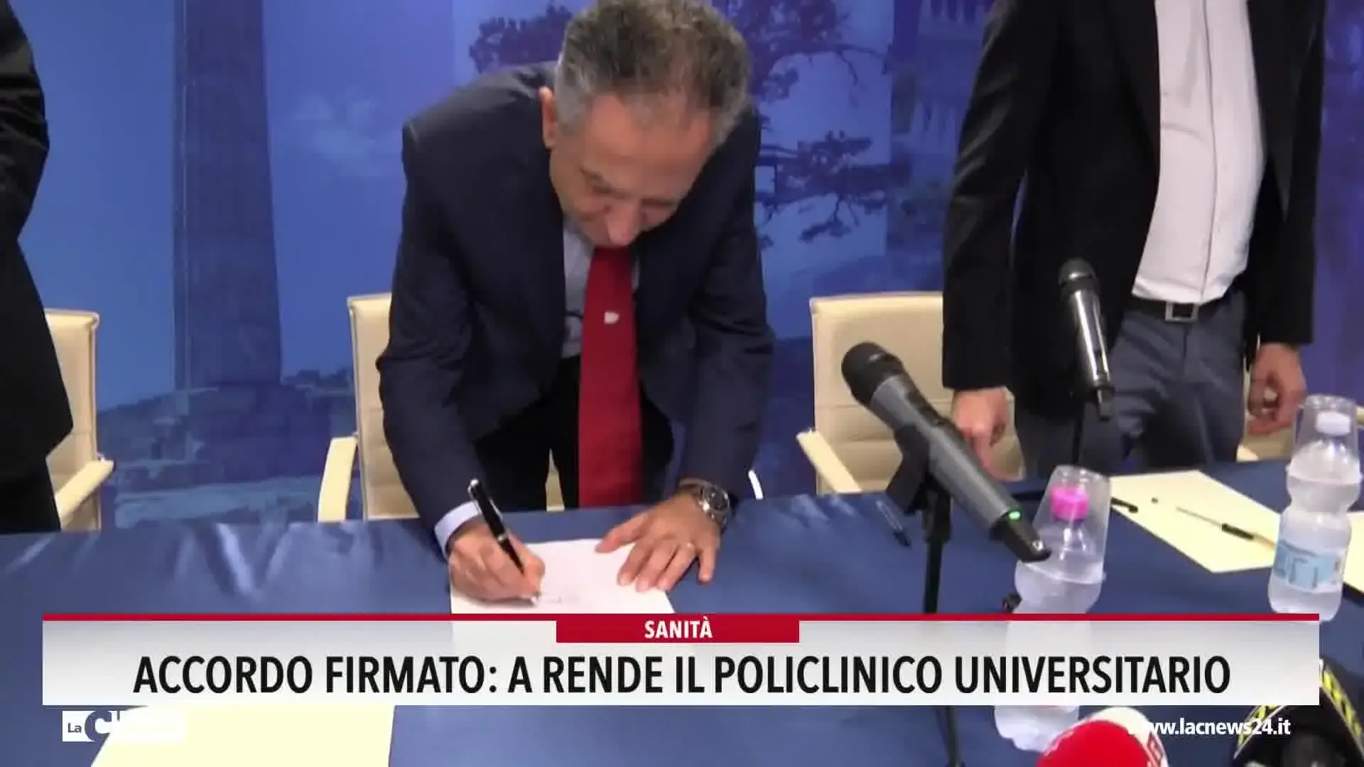 Accordo firmato, a Rende il policlinico universitario