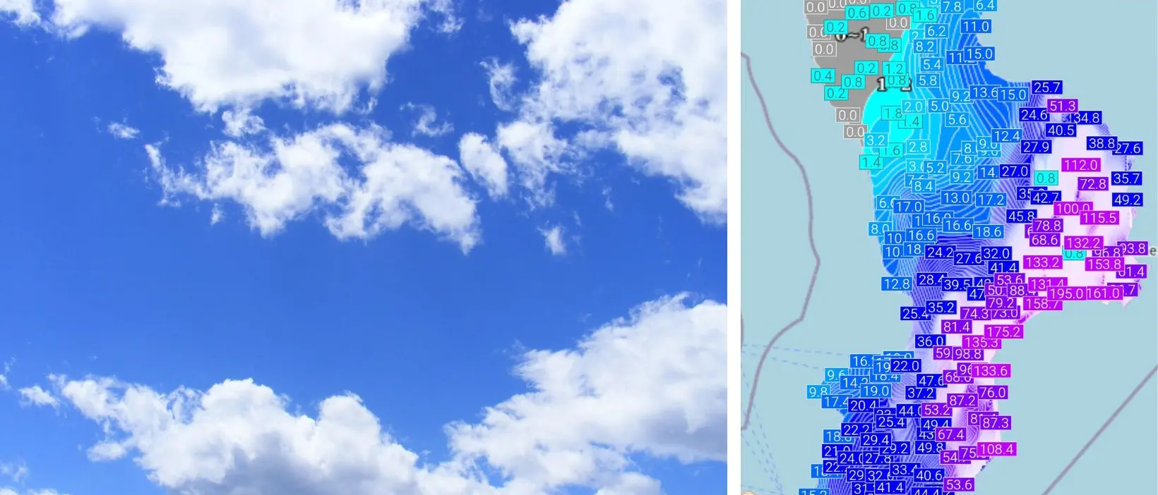 Dopo disagi e allagamenti il maltempo si allontana: weekend di cieli sereni su tutta la Calabria\n