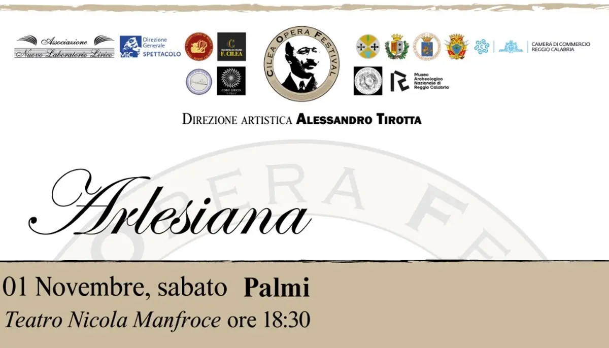 Al teatro Manfroce di Palmi l’Arlesiana di Francesco Cilea\n