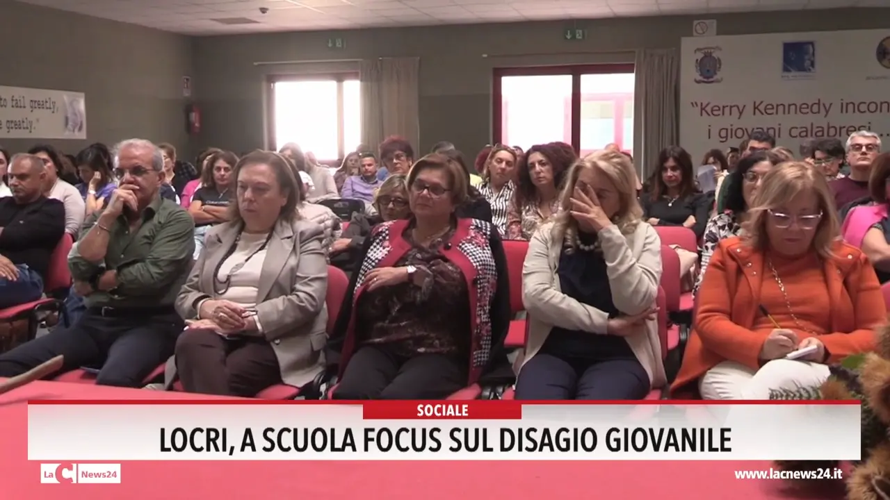 Locri a scuola focus sul disagio giovanile