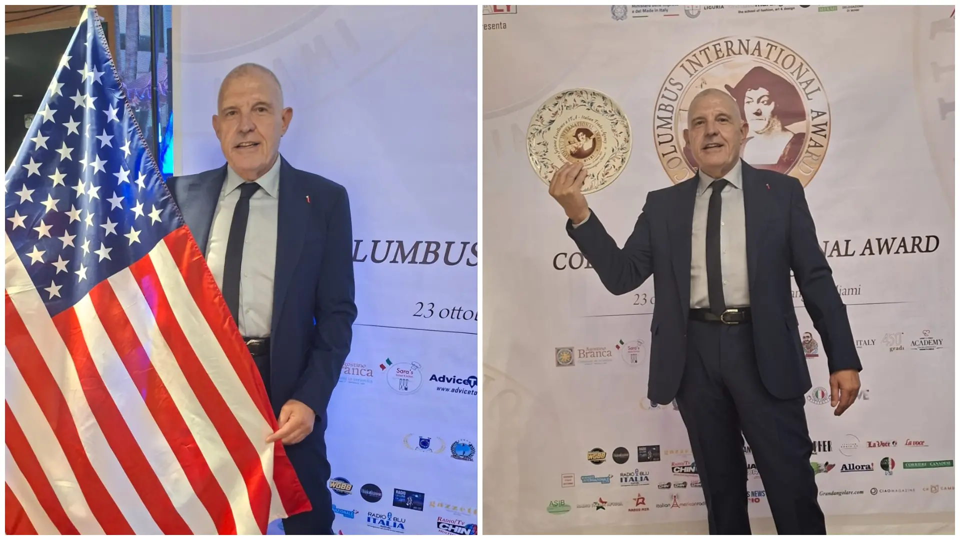 Aldo Iacopino conquista Miami: la voce del Sud ospite d'onore negli Usa del Columbus International Award\n