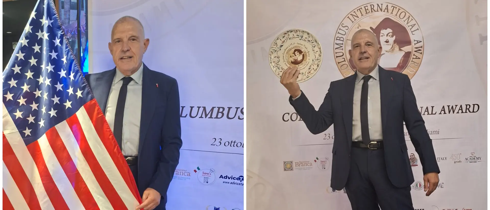 Aldo Iacopino conquista Miami: la voce del Sud ospite d'onore negli Usa del Columbus International Award\n