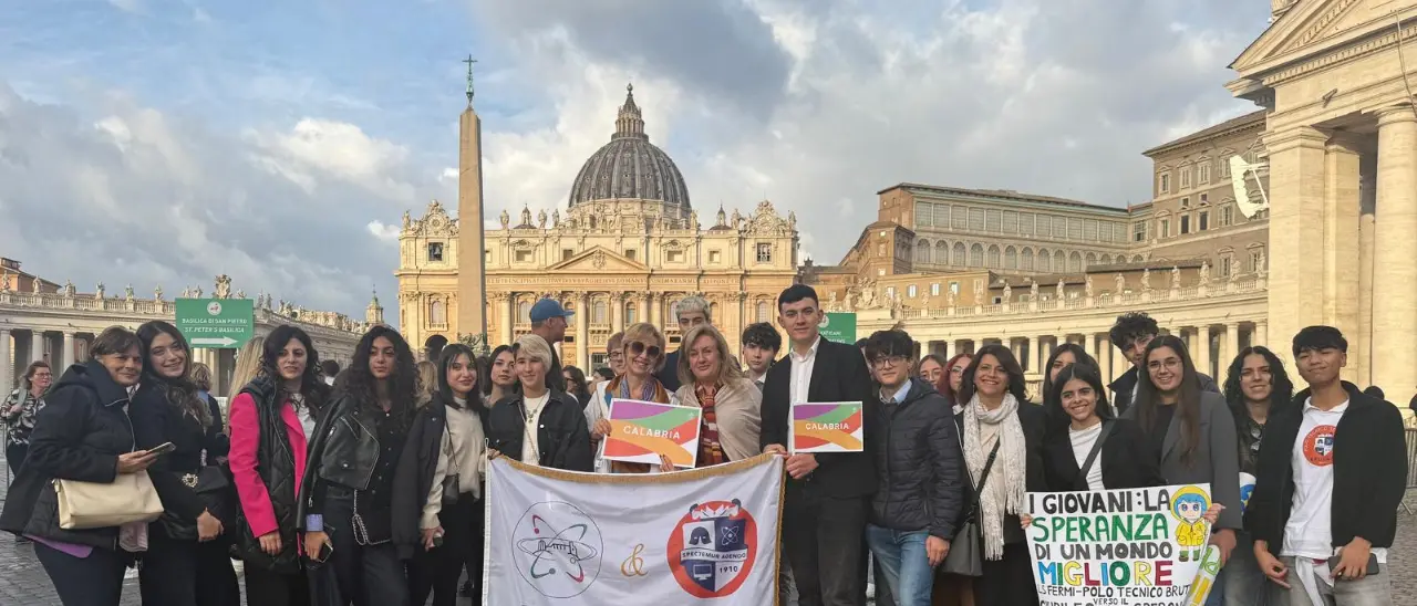 Dalla Calabria al Vaticano: l’entusiasmo delle Consulte studentesche al Giubileo del mondo educativo\n