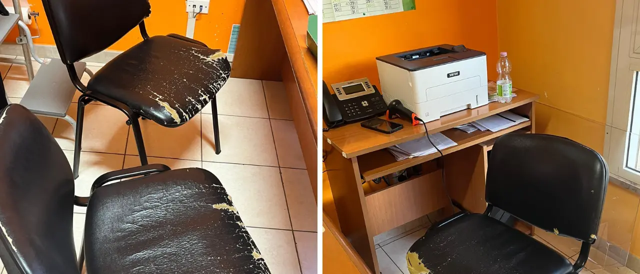 «Quelle sedie sono l’emblema della sanità vibonese. Chi guida l’Asp non prova vergogna?»: la denuncia di Città Attiva\n