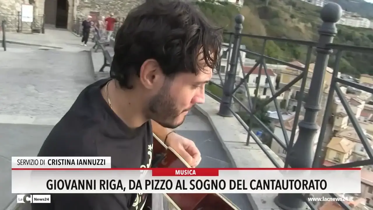 Giovanni Riga, da Pizzo al sogno del cantautorato