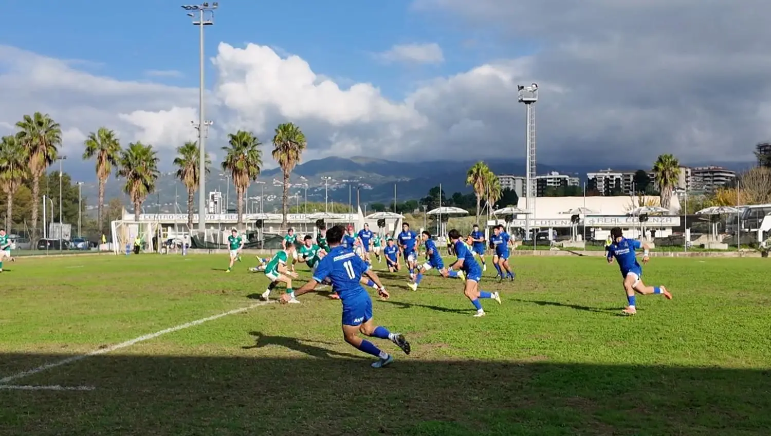 Cosenza: grande festa del rugby. L’italia U18 travolge l’Irlanda 54-14