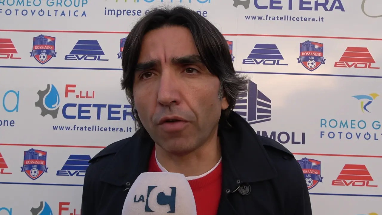 Rossanese, Abbruzzese duro dopo il ko col Trebisacce: «Prestazione vergognosa, i colpevoli sono i giocatori»\n