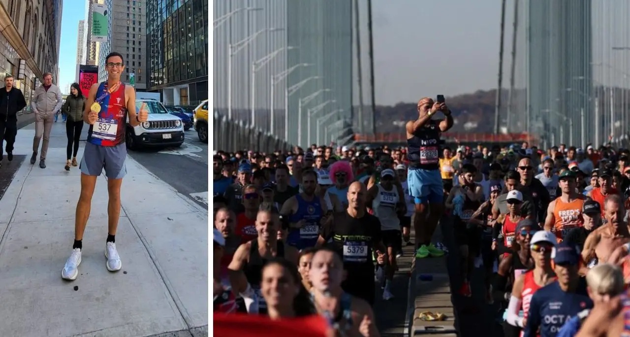 Atletica leggera, il calabrese Danilo Ruggiero secondo tra gli\u00A0italiani\u00A0alla\u00A0maratona di New York: chiude\u00A0in 2 ore e 27 minuti\u00A0\u00A0\n