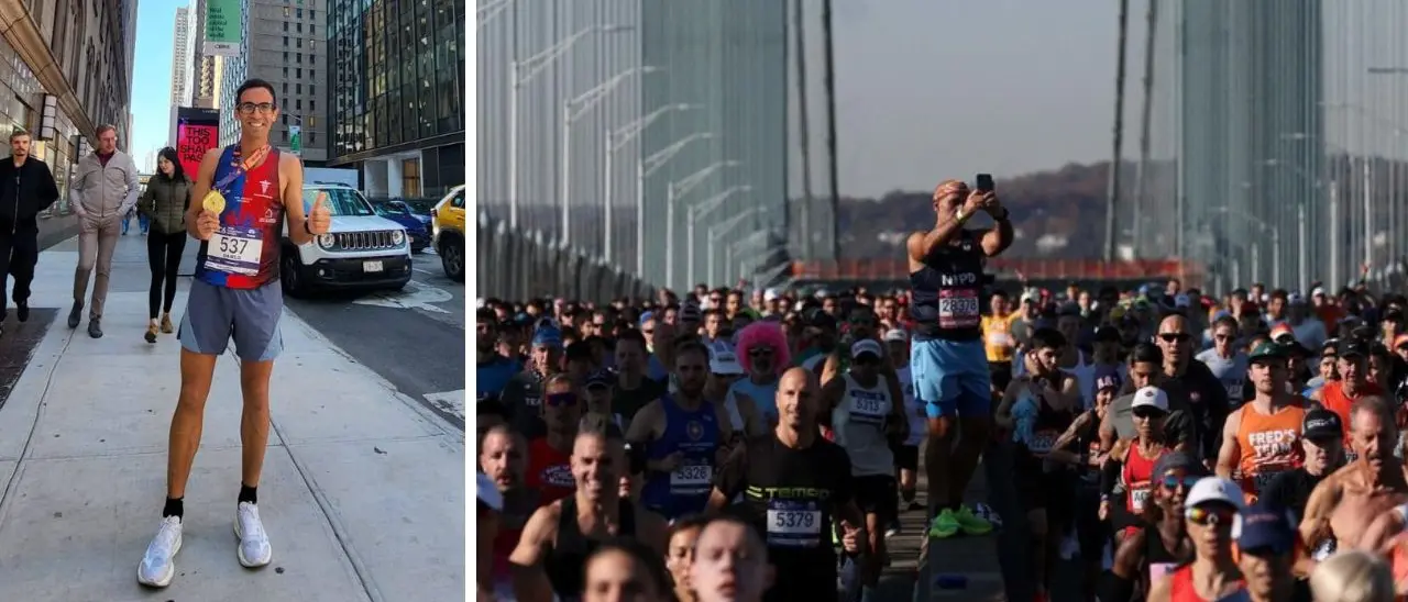 Atletica leggera, il calabrese Danilo Ruggiero secondo tra gli\u00A0italiani\u00A0alla\u00A0maratona di New York: chiude\u00A0in 2 ore e 27 minuti\u00A0\u00A0\n