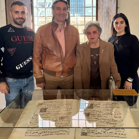 Donato manoscritto liturgico del 1200 alla biblioteca comunale di Gioia Tauro\n