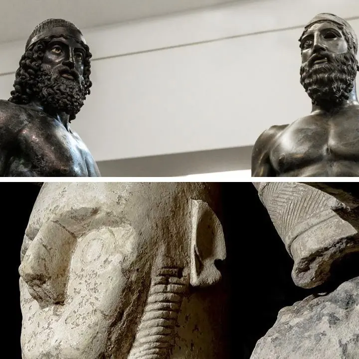 Giganti Mont'e Prama e Bronzi di Riace insieme in una mostra: il progetto che lega la Sardegna alla Calabria\n