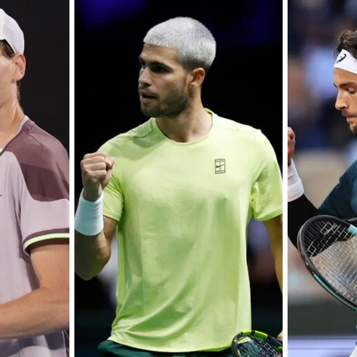 Sinner e Alcaraz, il numero uno\u00A0in palio a\u00A0Torino. Musetti, ancora c’è speranza\n