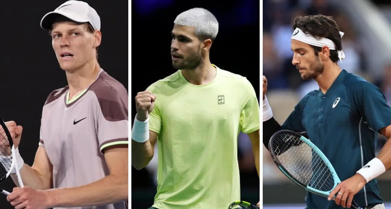 Sinner e Alcaraz, il numero uno\u00A0in palio a\u00A0Torino. Musetti, ancora c’è speranza\n