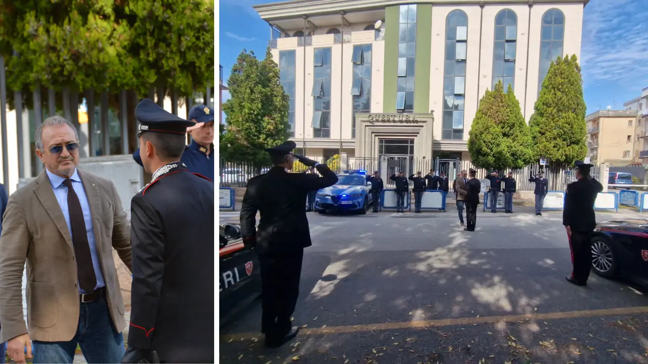 Vibo, l’omaggio dei carabinieri di Vibo per ricordare il poliziotto\u00A0Scarpati: il “saluto” davanti alla Questura\n