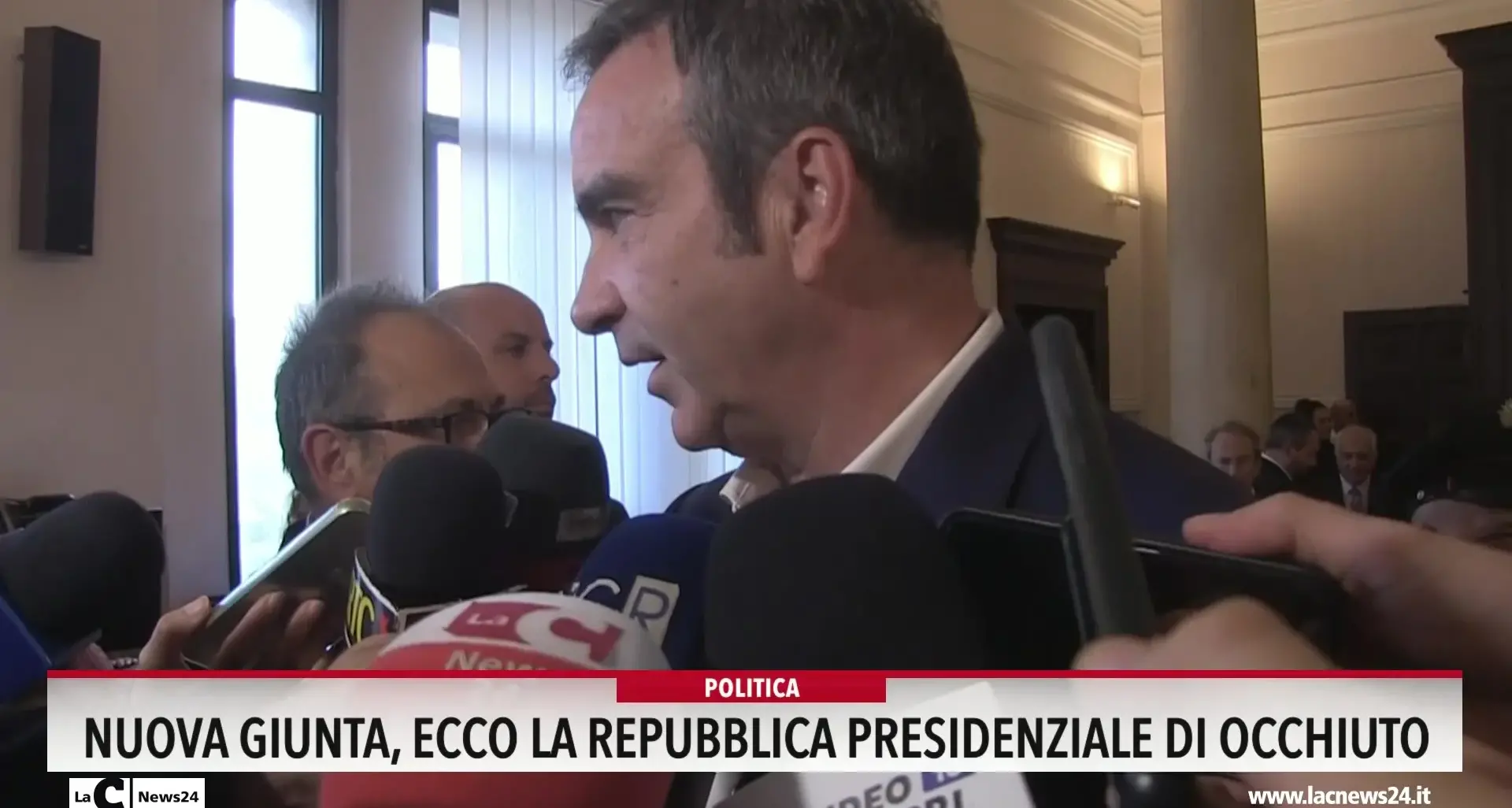 Nuova Giunta, ecco la repubblica presidenziale di Occhiuto