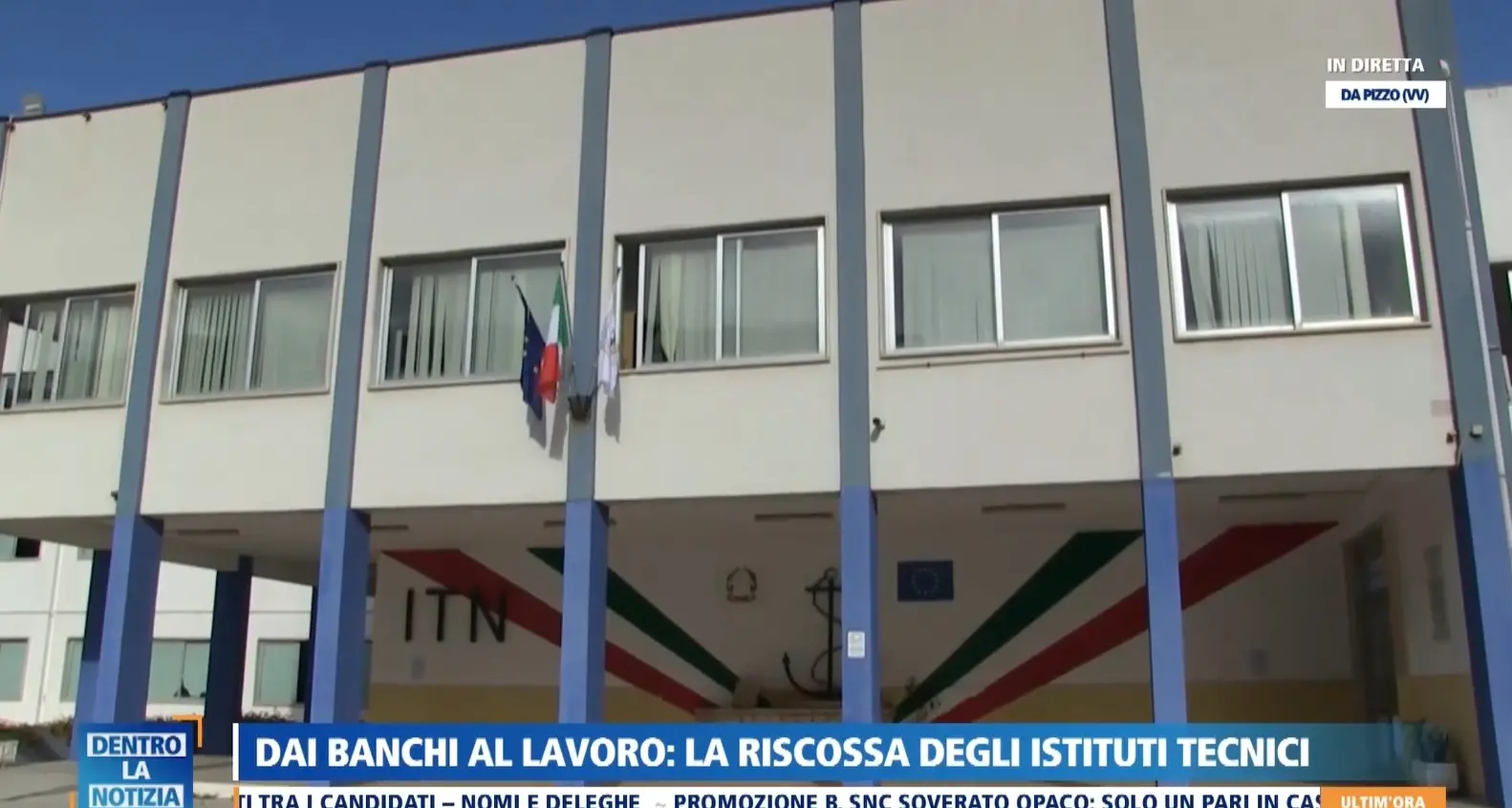 L’istituto Nautico di Pizzo, eccellenza vibonese su cui pesa l’assenza di collegamenti all’altezza