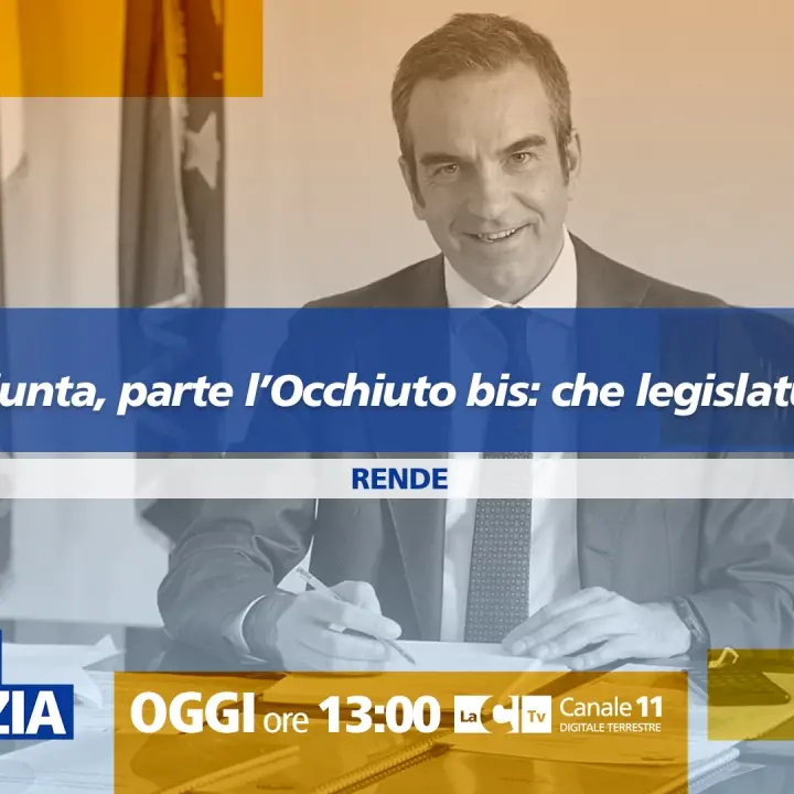 Nuova giunta, parte l’Occhiuto bis: che legislatura sarà? Focus a Dentro la notizia\n