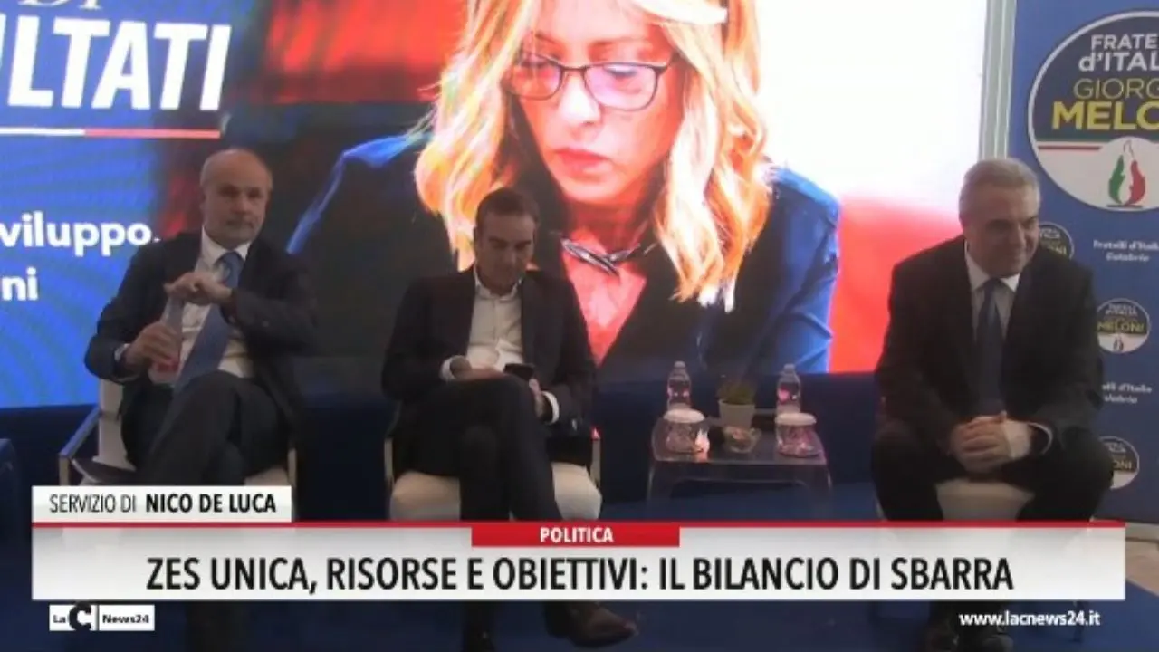 Zes unica, risorse e obiettivi: il bilancio di Sbarra