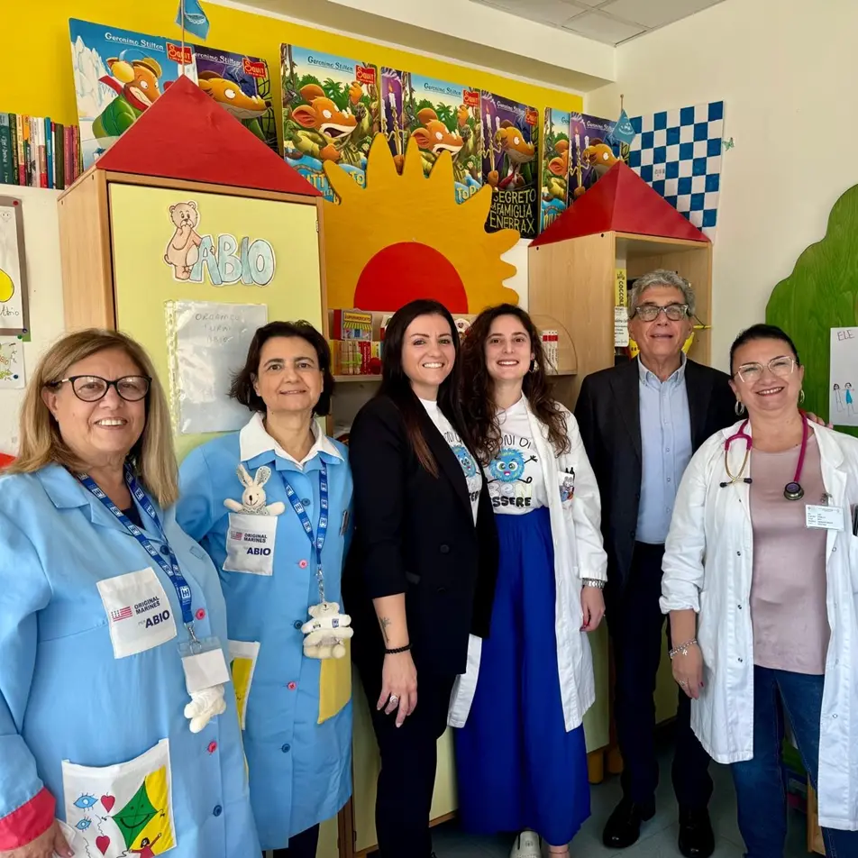 Gom\u00A0Reggio, “Azioni di Benessere”: ecco il nuovo progetto educativo nel\u00A0reparto\u00A0pediatrico\n