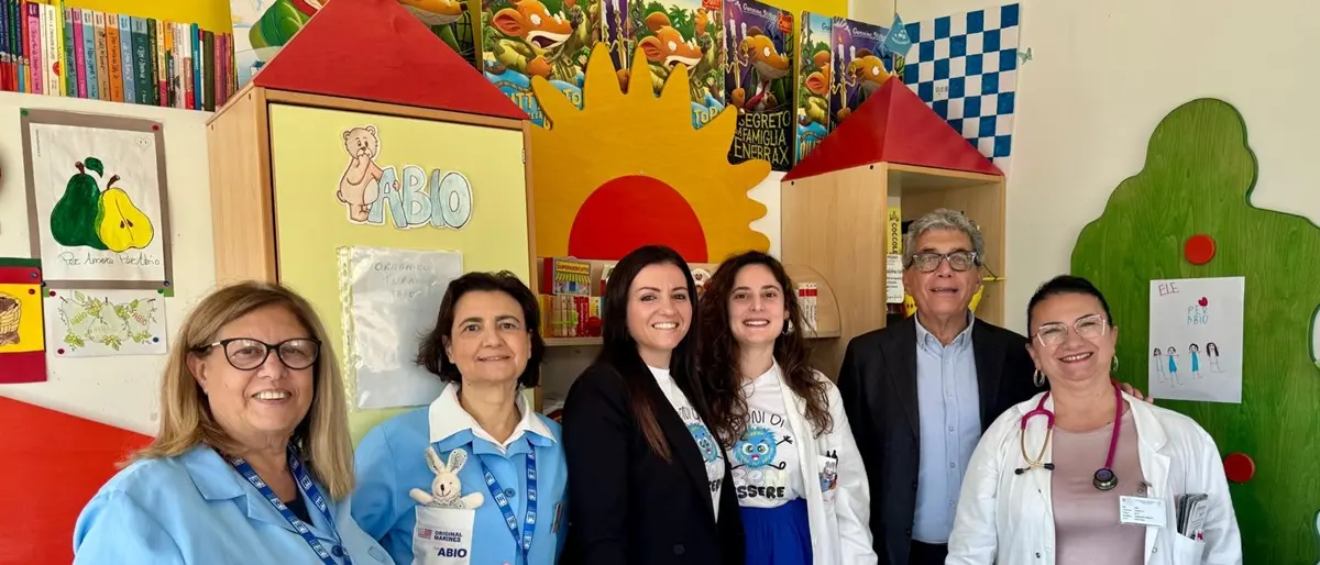 Gom\u00A0Reggio, “Azioni di Benessere”: ecco il nuovo progetto educativo nel\u00A0reparto\u00A0pediatrico\n