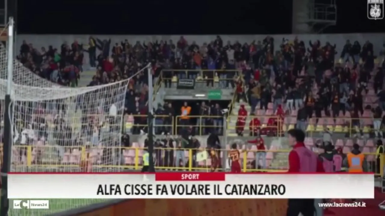 Alpha Cisse fa volare il Catanzaro