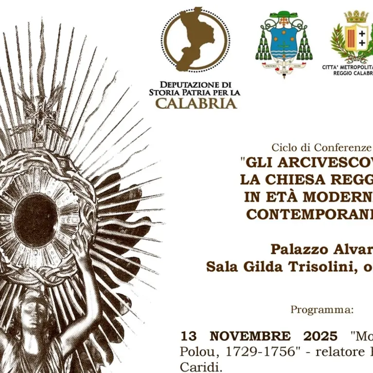Reggio, sabato al via il\u00A0ciclo di incontri\u00A0“Gli Arcivescovi e la Chiesa reggina in età moderna e contemporanea”\n