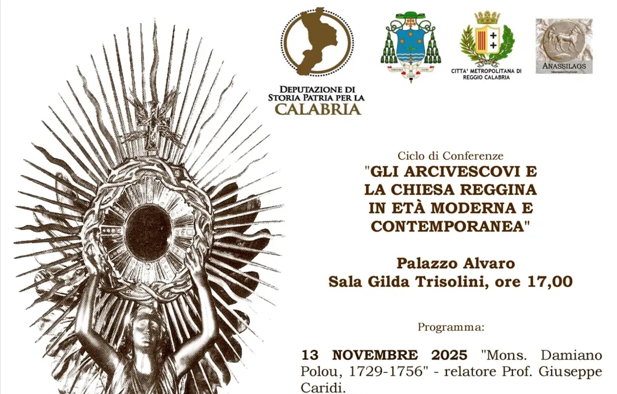 Reggio, sabato al via il\u00A0ciclo di incontri\u00A0“Gli Arcivescovi e la Chiesa reggina in età moderna e contemporanea”\n