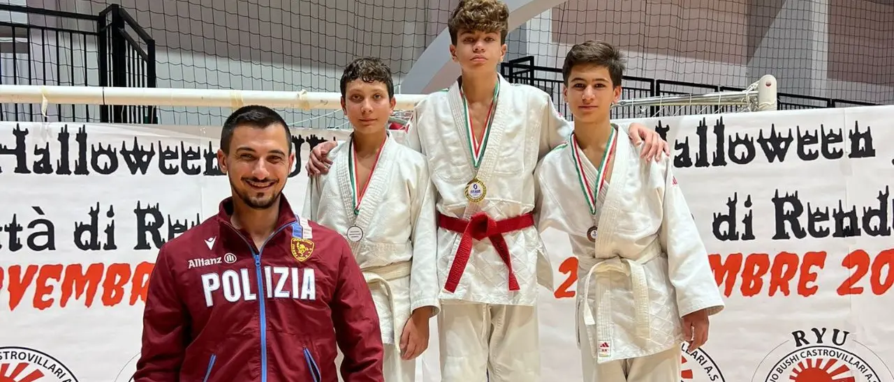 Judo, il team Fiamme Oro di Vibo conquista il podio\u00A0alle qualificazioni regionali Under 15: in due vanno in finale a Ostia
