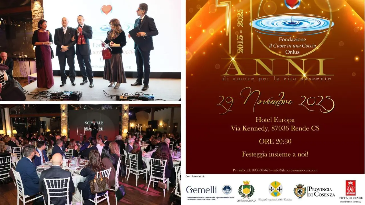 Dieci anni d’amore per la vita nascente: il decennale della Fondazione “Il cuore in una goccia”\n