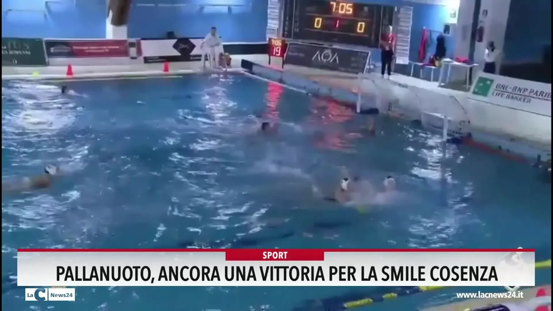 Pallanuoto, ancora una vittoria per la Smile Cosenza