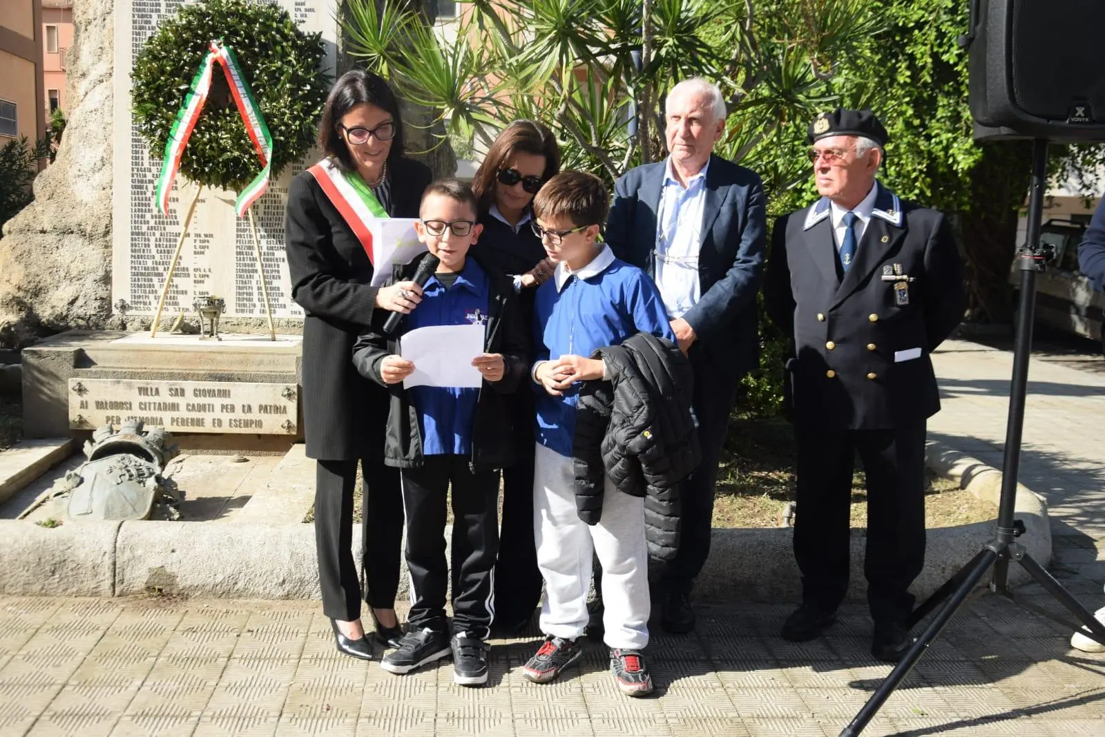 Villa San Giovanni, una cerimonia per la giornata dell’Unità Nazionale e delle Forze Armate\n