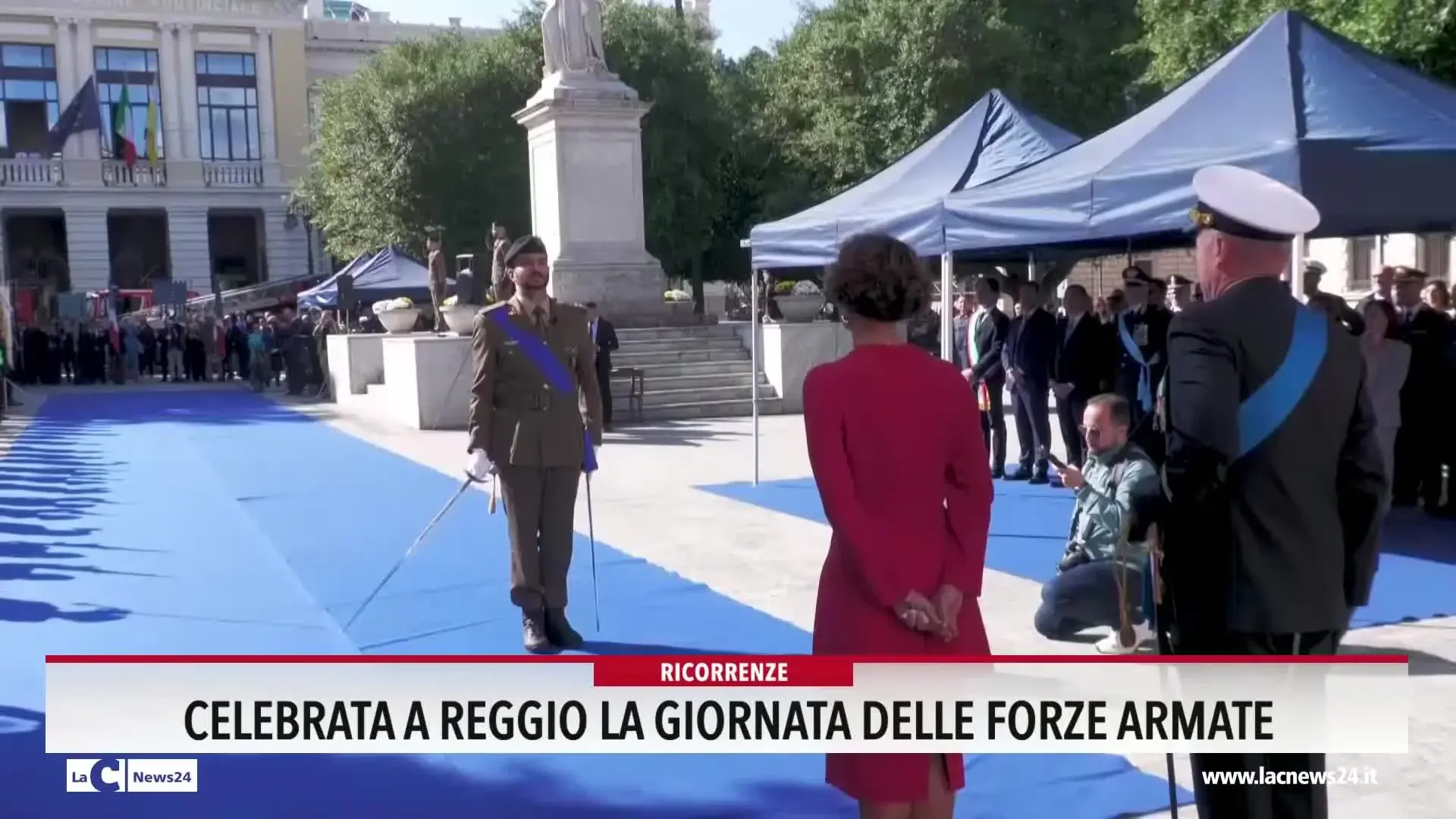 Celebrata a Reggio la giornata delle forze armate