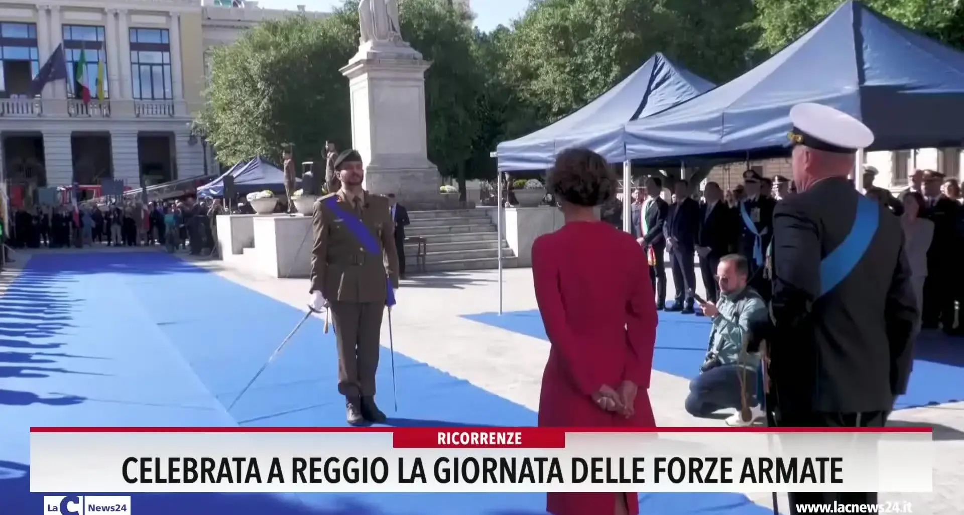 Celebrata a Reggio la giornata delle forze armate