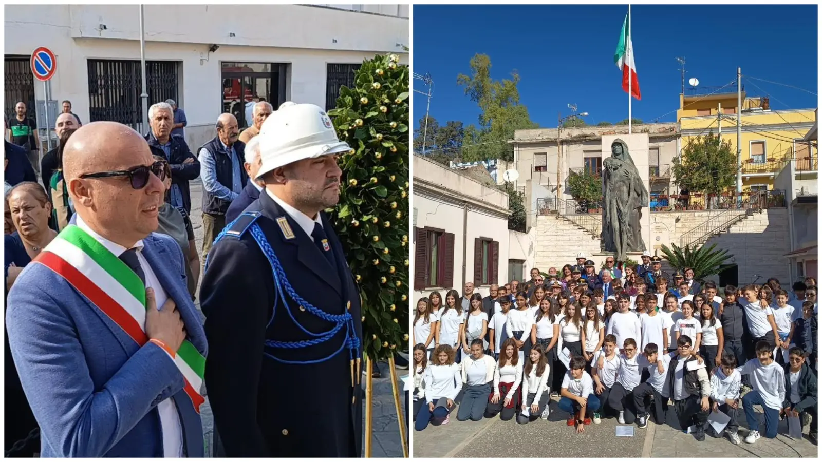 Melito Porto Salvo onora il 4 Novembre: giovani e studenti protagonisti della cerimonia\n