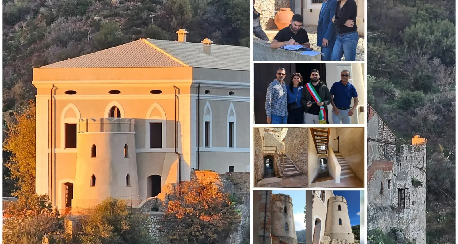 Il Castello di Palizzi torna a vivere: consegnati i lavori, il borgo si prepara alla rinascita\n