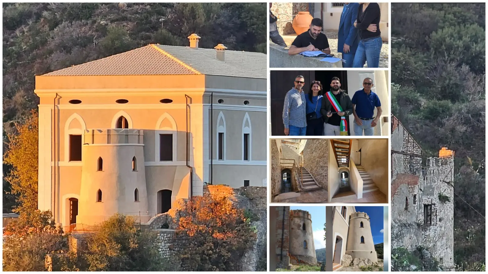 Il Castello di Palizzi torna a vivere: consegnati i lavori, il borgo si prepara alla rinascita\n