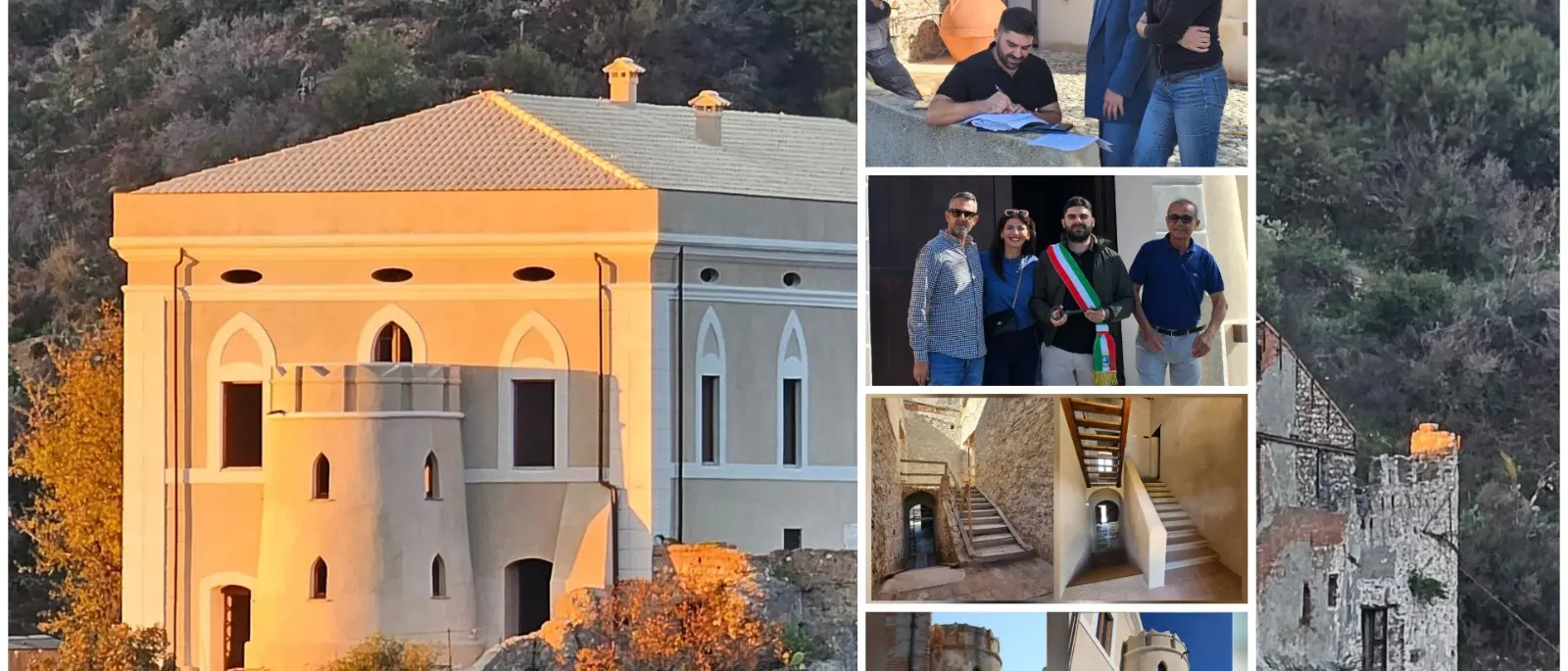 Il Castello di Palizzi torna a vivere: consegnati i lavori, il borgo si prepara alla rinascita\n