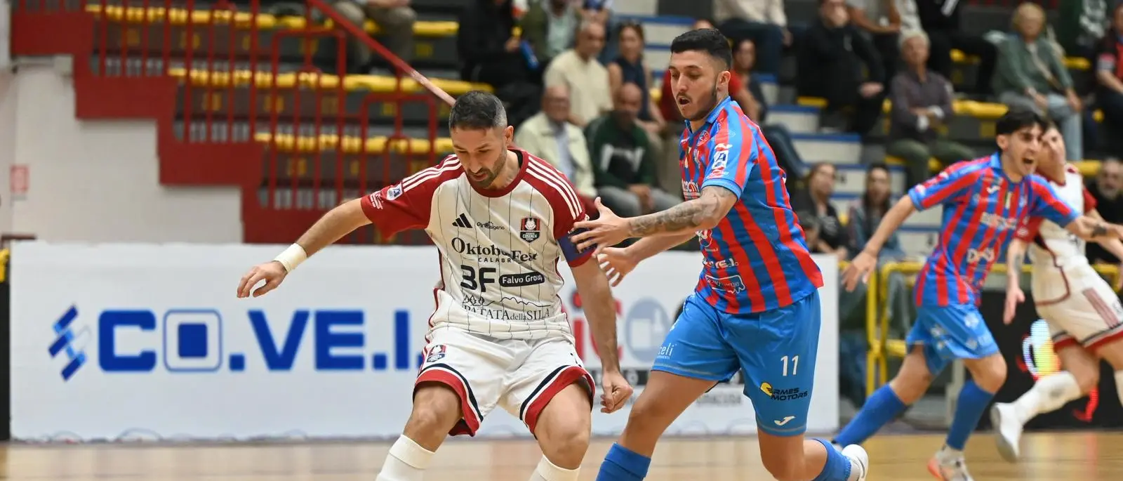 Futsal, Meta Catania troppo forte: la Pirossigeno Cosenza si arrende 5-0 in Sicilia\n