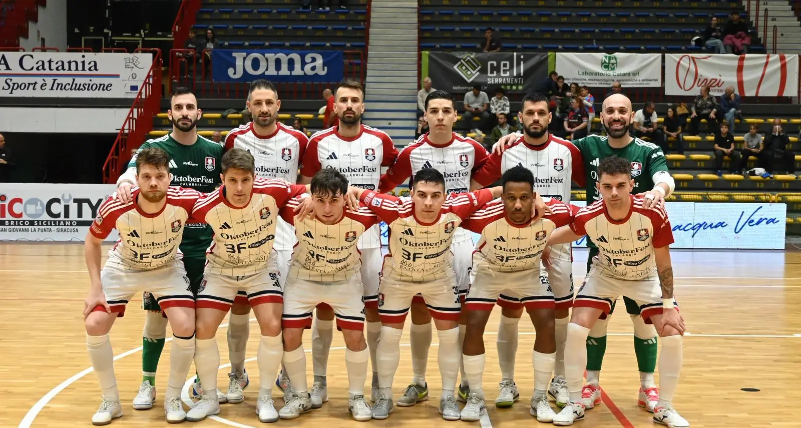 Pirossigeno Cosenza, notte difficile in Sicilia: la Meta Catania dilaga 5-0