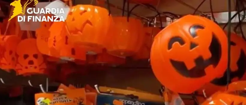 Halloween a Cosenza: oltre 56mila prodotti non sicuri bloccati e sequestrati