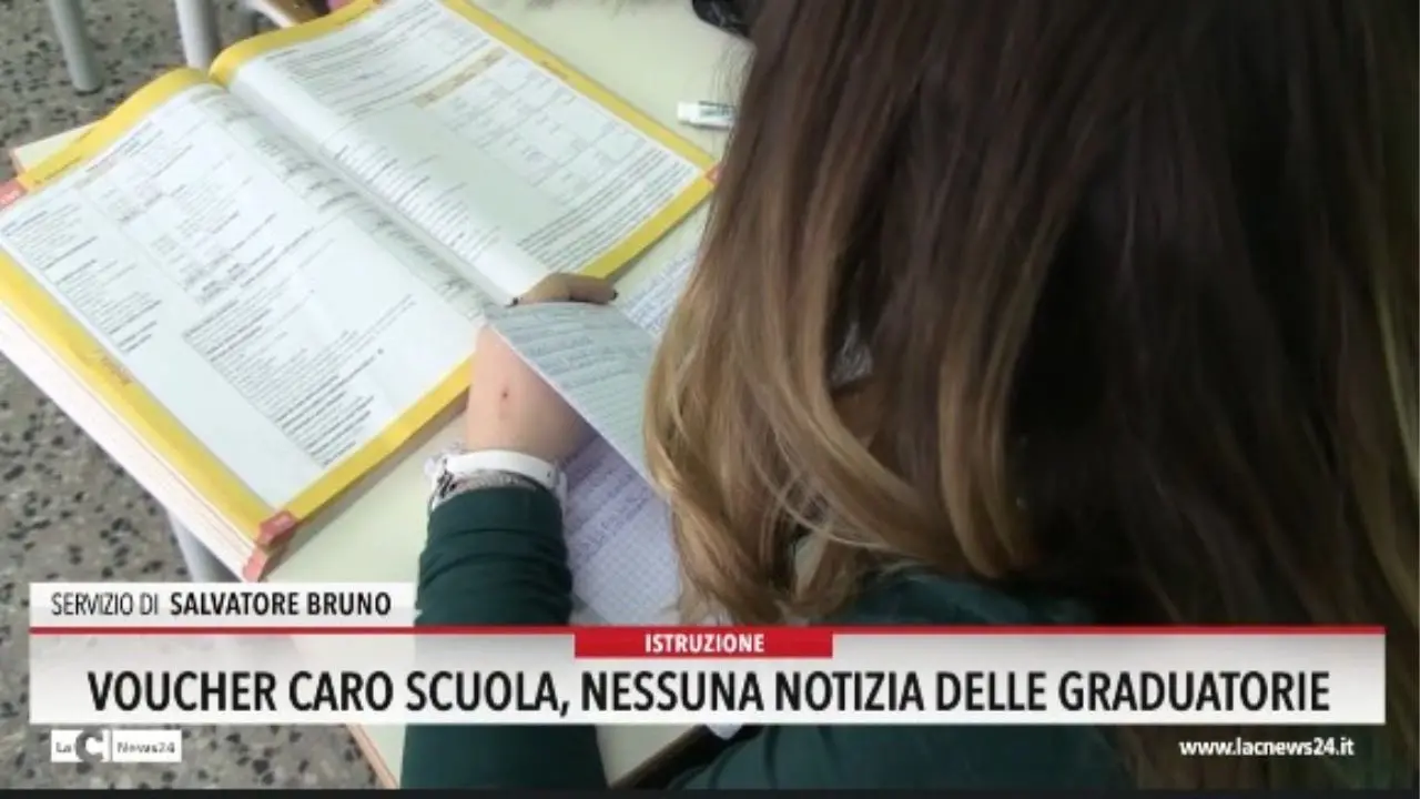 Voucher caro scuola nessuna notizia delle graduatorie